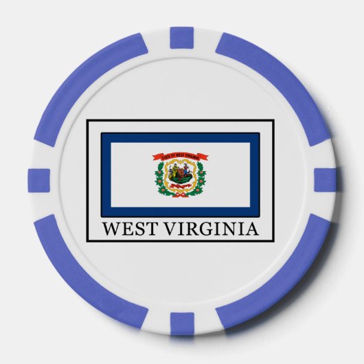 West Virginia Poker Chips (Voorkant)