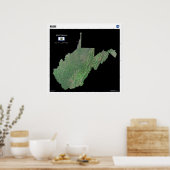 West Virginia Poster (Keuken)
