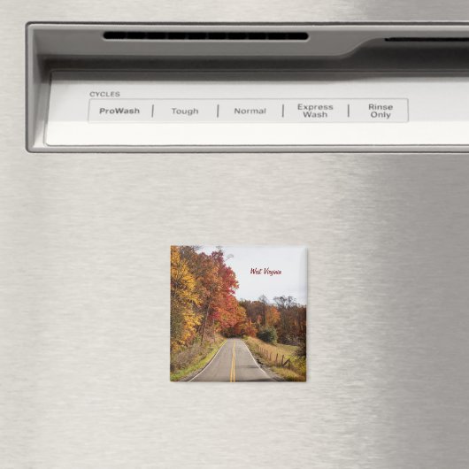 West Virginia prachtige herfst kleuren Magneet (Insitu (Vaatwasser))