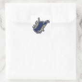 West Virginia Pride Vierkante Sticker (Tas)