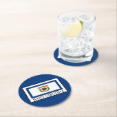 West Virginia Ronde Kartonnen Onderzetter (Insitu)