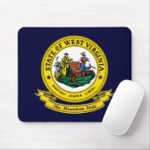 West Virginia Seal Muismat (Met muis)