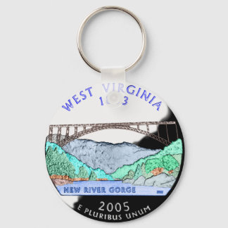 West Virginia Sleutelhanger