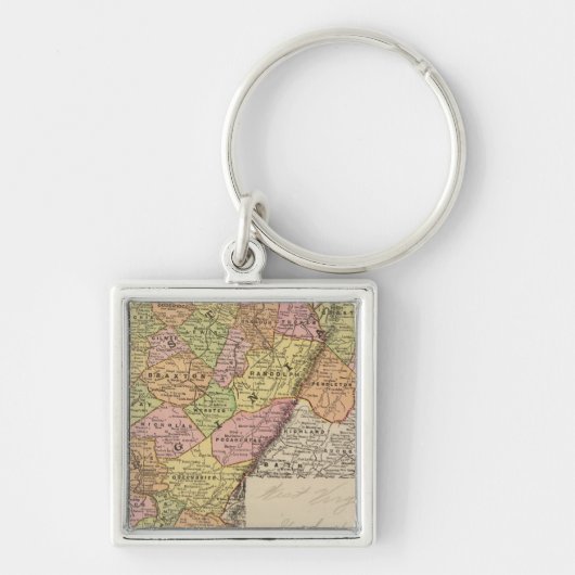 West Virginia Sleutelhanger (Voorkant)