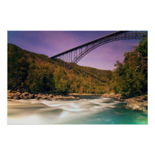 West Virginia, staatspark Babcock Perfect Poster