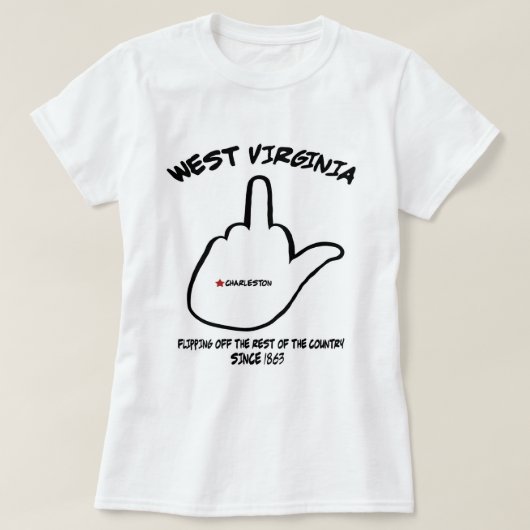 West Virginia State Bird T-shirt (Design voorkant)