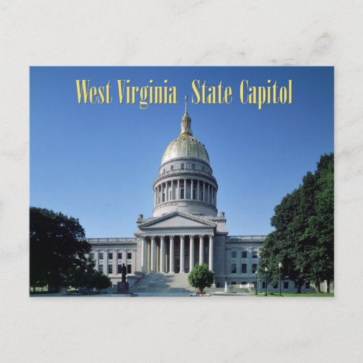West Virginia State Capitol Briefkaart (Voorkant)