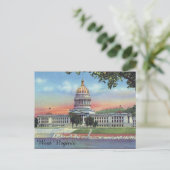 West Virginia State Capitol Briefkaart (Staand voorkant)