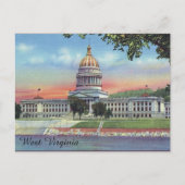 West Virginia State Capitol Briefkaart (Voorkant)