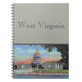 West Virginia State Capitol Notitieboek (Voorkant)