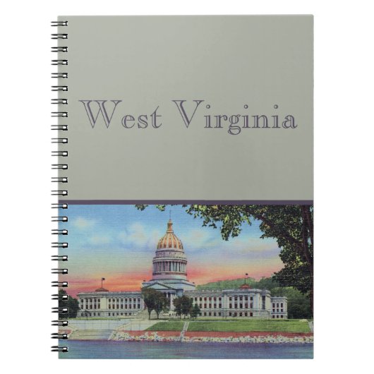 West Virginia State Capitol Notitieboek (Voorkant)