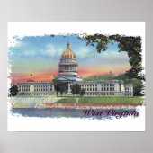 West Virginia State Capitol Poster (Voorkant)
