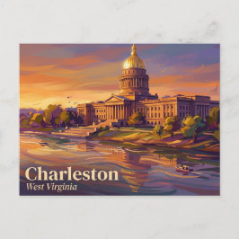 West Virginia State Capitol VS Briefkaart