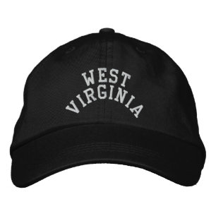 West Virginia State Embroized Geborduurde Pet