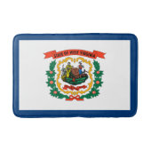 West Virginia State Flag Badmat (Voorkant)