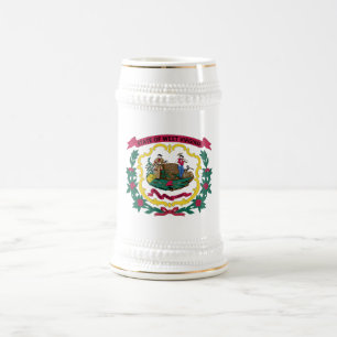 West Virginia State Flag Bierpul