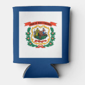 West Virginia State Flag Blikjeskoeler (Voorkant)