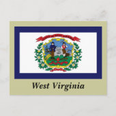 West Virginia State Flag Briefkaart (Voorkant)