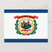 West Virginia State Flag Briefkaart (Voorkant)
