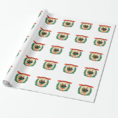 West Virginia State Flag Cadeaupapier (Uitgerold)