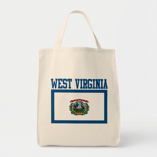 West Virginia State Flag Canvas tas (Voorkant)