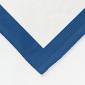 West Virginia State Flag Fleece Deken (Hoek)