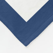 West Virginia State Flag Fleece Deken (Hoek)