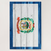 West Virginia State Flag Legpuzzel (Verticaal)