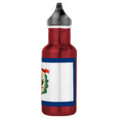 West Virginia State Flag Liberty Bottle Waterfles (Rechts)