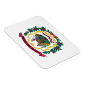 West Virginia State Flag Magneet (Rechterzijde)