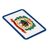 West Virginia State Flag Magneet (Rechterzijde)