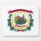 West Virginia State Flag Muismat (Voorkant)