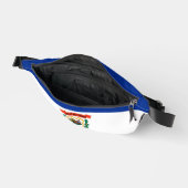 West Virginia State flag-Seal Heuptasje (Open)