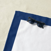 West Virginia State Flag Strandlaken (In situ)