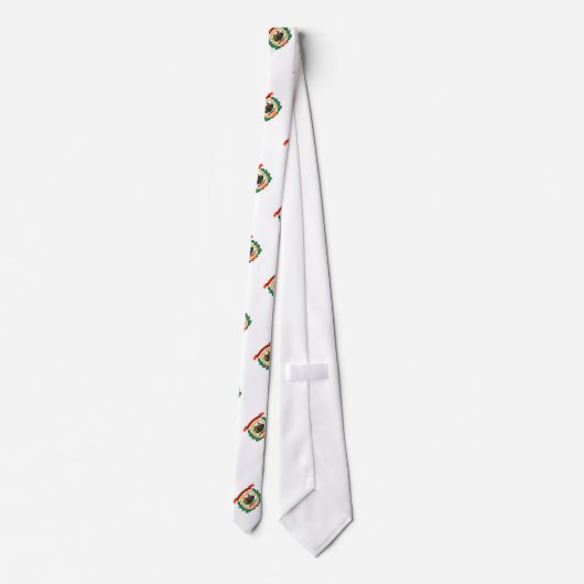 West Virginia State Flag Stropdas (Achterkant)