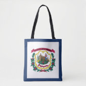 West Virginia State Flag Tote Bag (Voorkant)