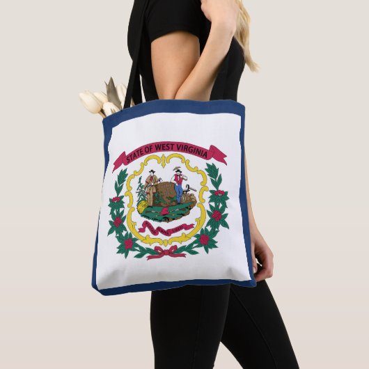 West Virginia State Flag Tote Bag (Dichtbij)