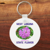 West Virginia State Flower T-Shirts & Gifts Sleutelhanger (Voorkant)