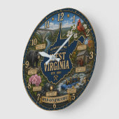 West Virginia State Mountain Appalachian Heritage Grote Klok (Hoek)