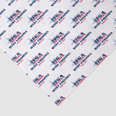 West Virginia State Pride Tissue Paper Tissuepapier (Detail)