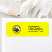 West Virginia State Seal Etiket (Insitu)