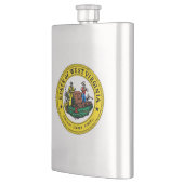 West Virginia State Seal Heupfles (Links)