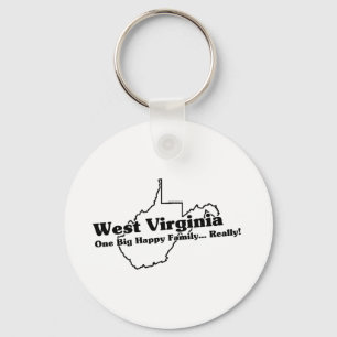 West Virginia State Slogan Sleutelhanger