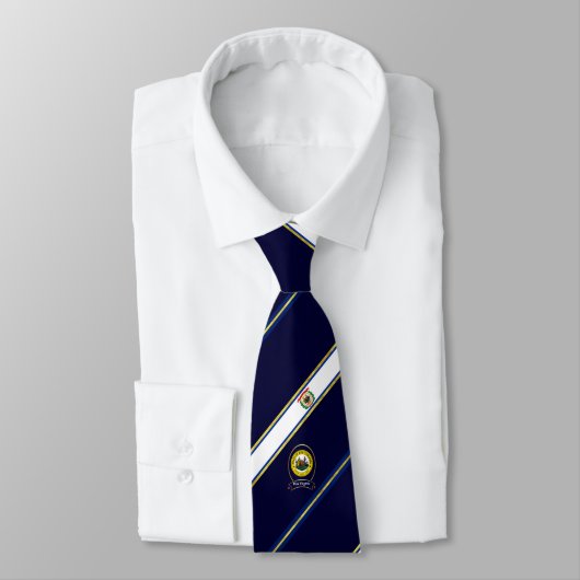 West Virginia strepen vlag Stropdas (Gebonden)