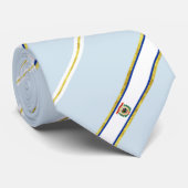 West Virginia strepen vlag Stropdas (Opgerold)