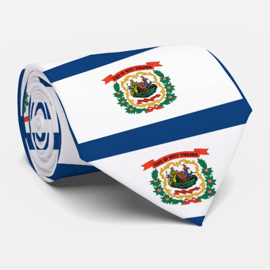 West Virginia Stropdas (Opgerold)