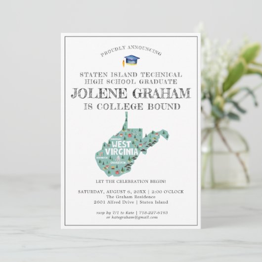 West Virginia | Studieacademie (Staand voorkant)