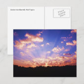 West Virginia Sunrise Briefkaart (Voorkant / Achterkant)