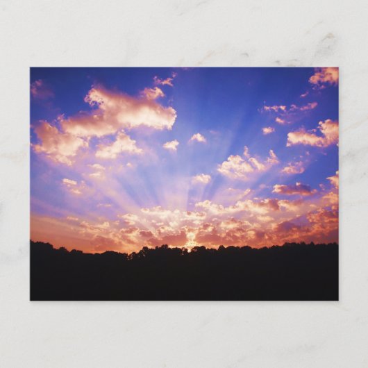 West Virginia Sunrise Briefkaart (Voorkant)