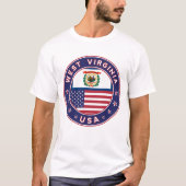 West Virginia T-shirt (Voorkant)
